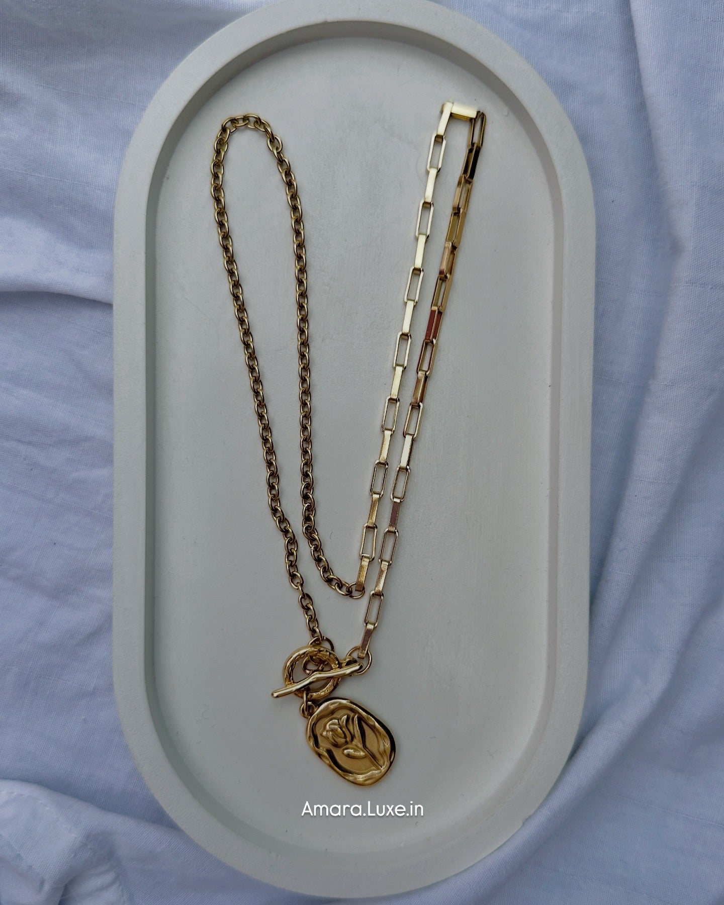 Chunky Charm Necklace