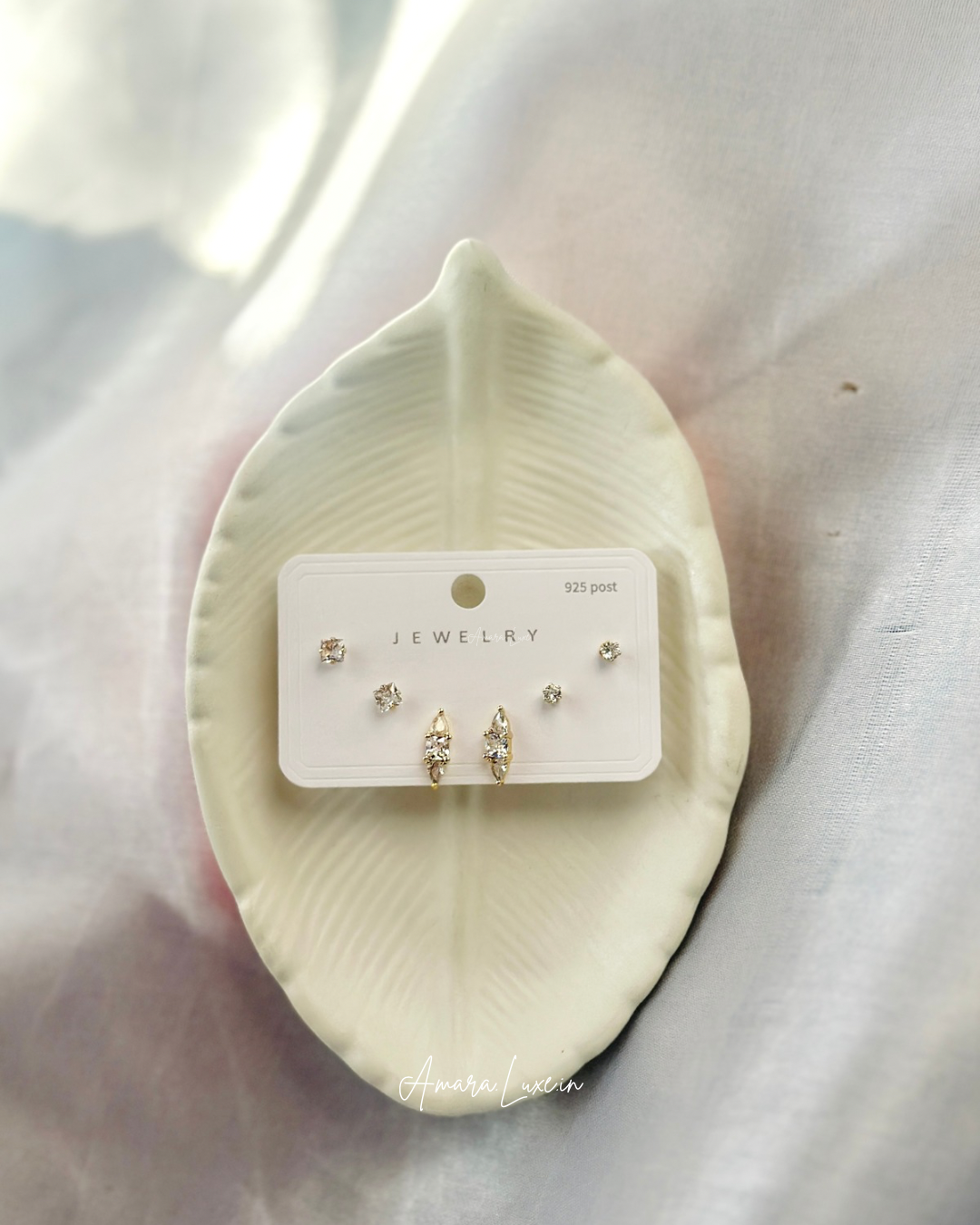 Silver 925 Earring Combo